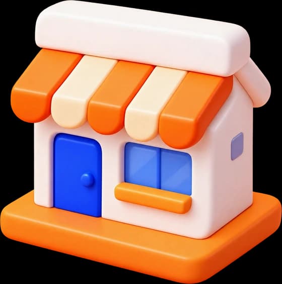Ilustración de una tienda.